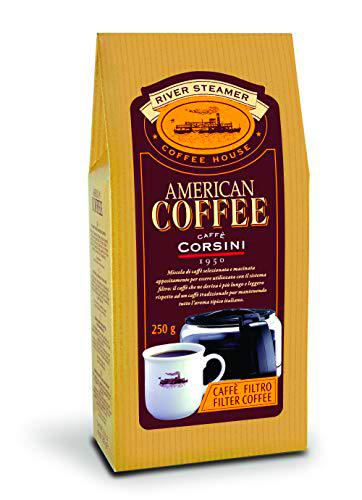 Caffè Corsini River Steamer American Light And Perfumed Filter Coffee 6 Pack X 250Gr 250 g