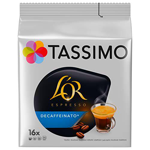 TASSIMO - Carte Noire Espresso Descafeinado (Pack de 5 x 16 Cápsulas