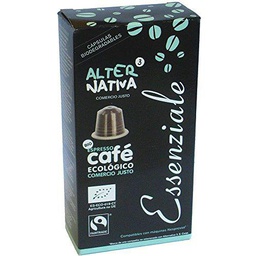"ALTERNATIVA3 - CÁPSULAS DE CAFÉ ESSENZIALE BIO-FT. 10UDS 5GR