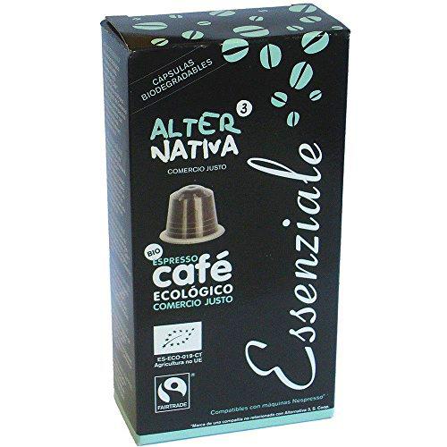 "ALTERNATIVA3 - CÁPSULAS DE CAFÉ ESSENZIALE BIO-FT. 10UDS 5GR