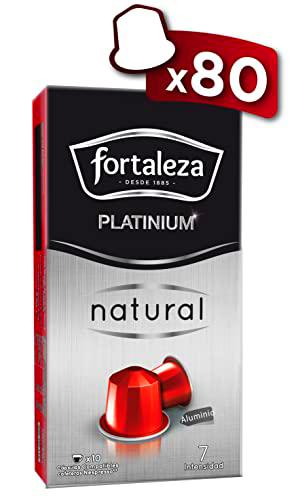 Café Fortaleza Platinium - Cápsulas de Café Natural compatibles con Nespresso