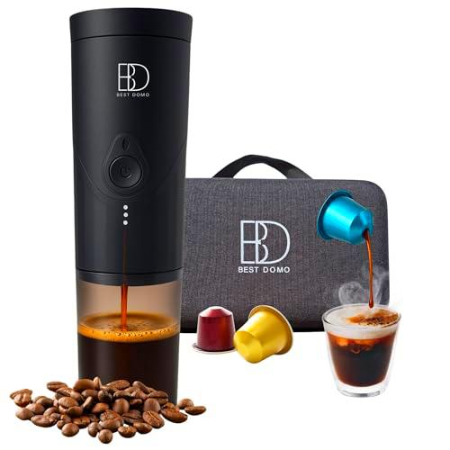 Cafetera Portátil Espresso Autocalentable 20 Bares