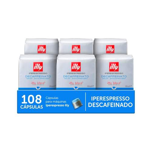 illy, Cápsulas de Café Iperespresso DECAFFEINATO, 100% Arábica con Notas de Caramelo