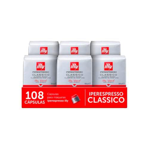illy, Cápsulas de Café Iperespresso CLASSICO, 100% Arábica con Notas de Azahar y Jazmín