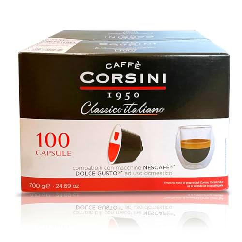 Caffè Corsini - Capsulas Compatibles Dolce Gusto, Clásico Italiano
